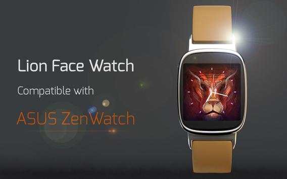 Lion Face Watch 2 تصوير الشاشة