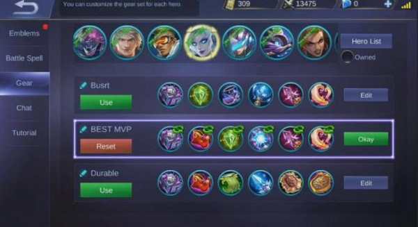 MOBA ML BUILDS screenshot 4