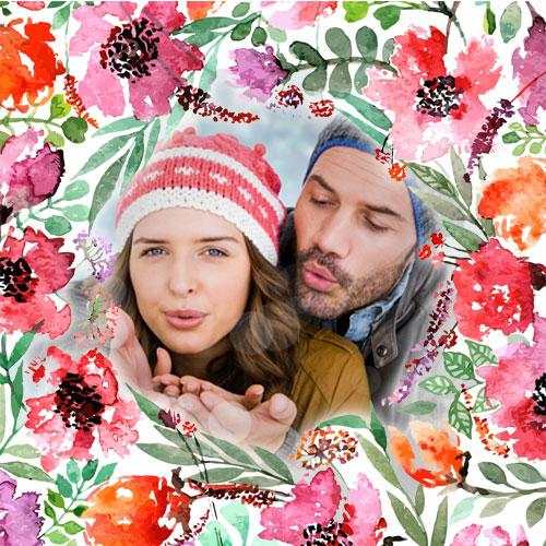 Flower photo frame 2019 screenshot 3
