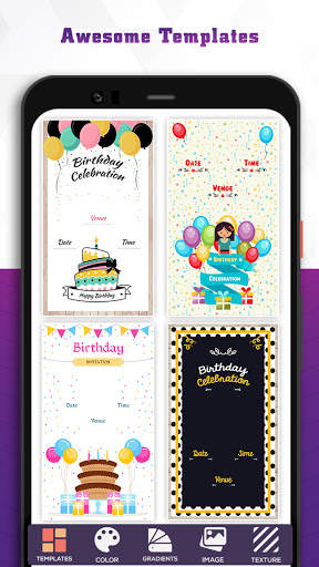Birthday Invitation Maker - Invitation Card Maker screenshot 8