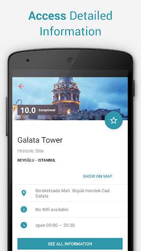 Istanbul Offline City Map screenshot 3