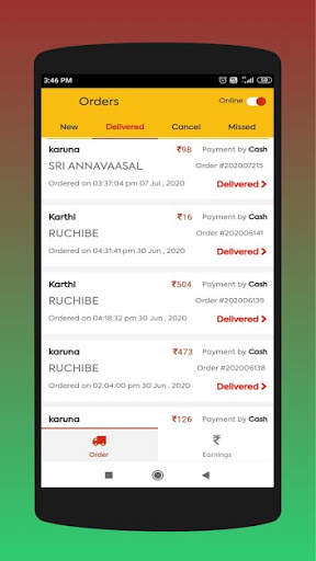 kikobi Food Delivery App screenshot 3