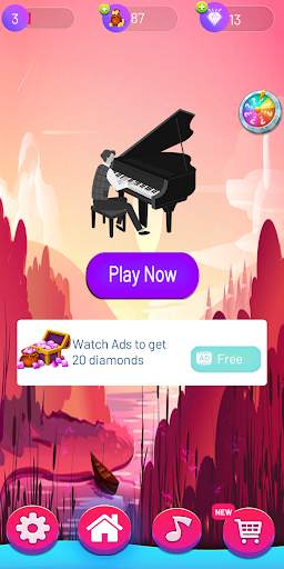 Magic Piano Tiles 2 screenshot 1