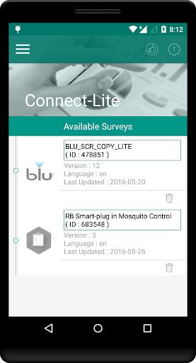 Connect Survey Lite screenshot 1