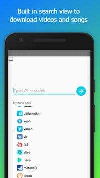 HD Video Downloader App 1 تصوير الشاشة