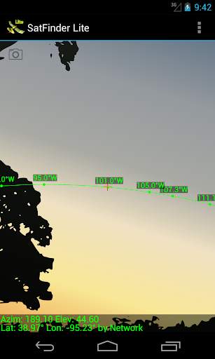 SatFinder Lite - TV Satellites screenshot 1
