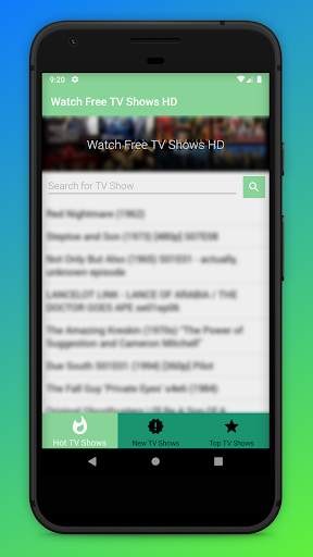 Watch Free Tv Shows HD screenshot 1