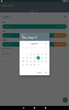 Meeting Planner 9 تصوير الشاشة