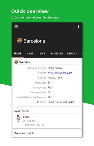 Football News screenshot 1