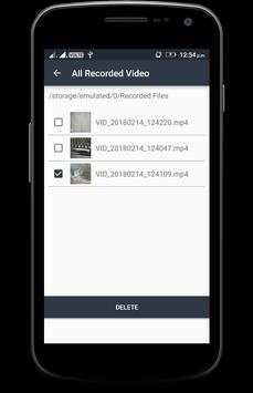 SVR, Background Video Recording screenshot 4