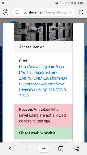 PurifEYE Device Manager screenshot 2