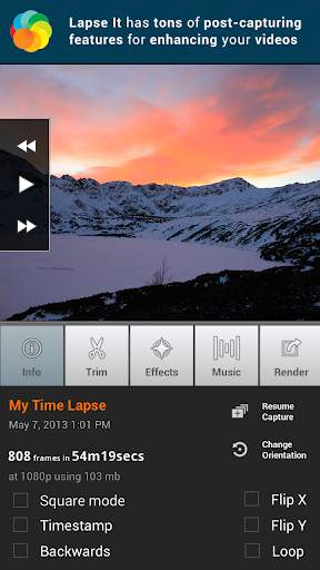 Lapse It • Time Lapse Camera screenshot 2