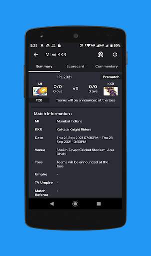 Live Cricket TV: Live Cricket Score screenshot 3