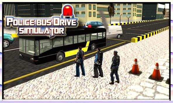 Police Bus Driving Simulator screenshot 4