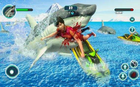 Shark Attack Game Simulator:Big Shark Games screenshot 3