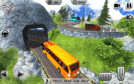 Bus Simulator Hill Climbing 2017:Tourist Bus Drive screenshot 6