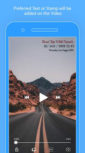 Video stamp: GPS, Timestamp, Logo video watermark screenshot 2