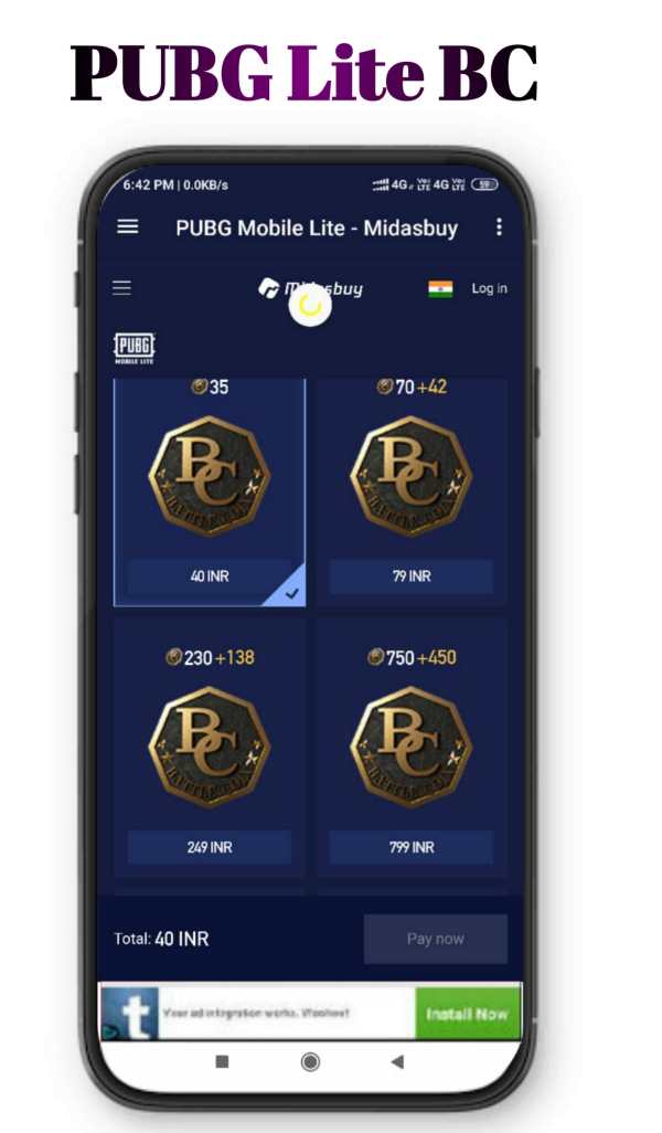 MidasBuy - Topup BC & UC | Free redeem code& gifts screenshot 7