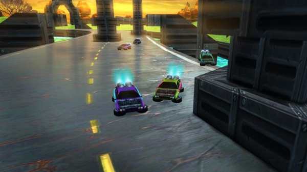 Space Racing: Future Car Race screenshot 3