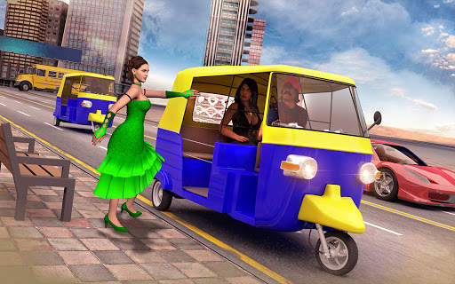 Tuk Tuk Auto Rickshaw Game: Rickshaw Driving Games screenshot 2