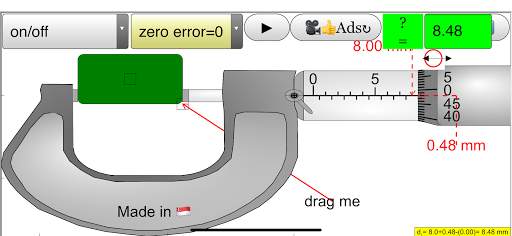 Micrometer Simulator screenshot 6