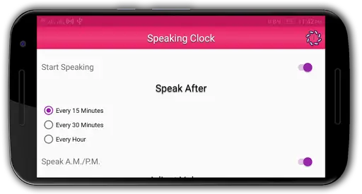 Speaking Clock :) screenshot 4