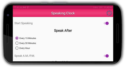 Speaking Clock :) screenshot 4