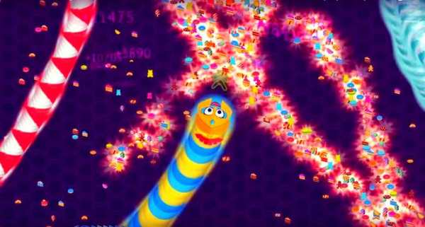 Snake Zone : Cacing worm-io screenshot 7