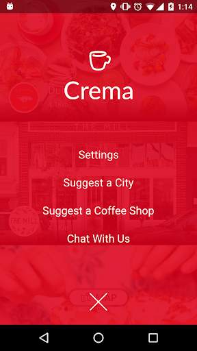 Crema find indie coffee shops screenshot 8