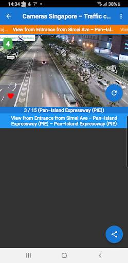 Cameras Singapore - Traffic screenshot 4