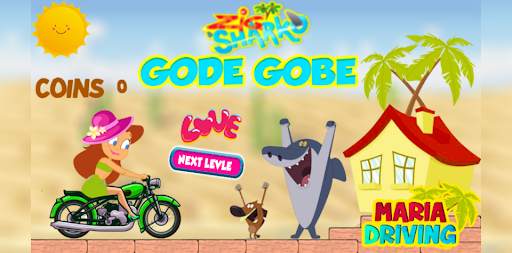 Zig and Sharko Game : Driving screenshot 2