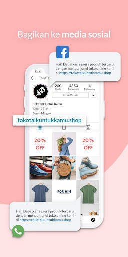 TokoTalk - Instant Online Shop screenshot 2