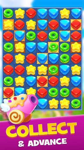Cookie Crush Match 3 Blast & Drop Mania Cats screenshot 2