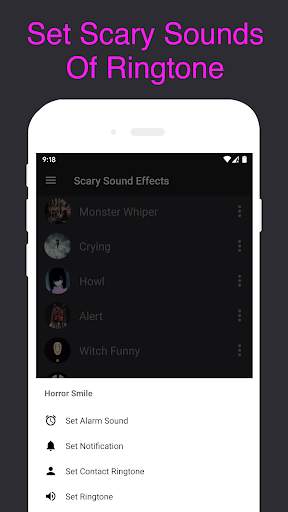 Scary Sound Effects - Ghost Sounds Ringtones Free screenshot 2