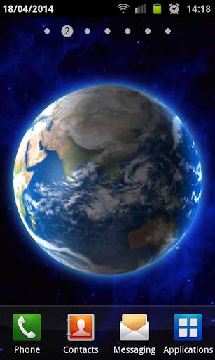 Earth HD Live Wallpaper screenshot 3