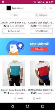 Tom store screenshot 4