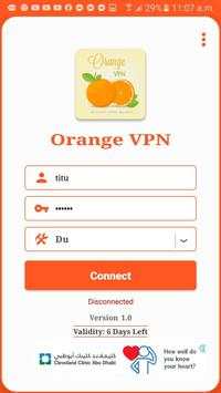 Orange VPN screenshot 2