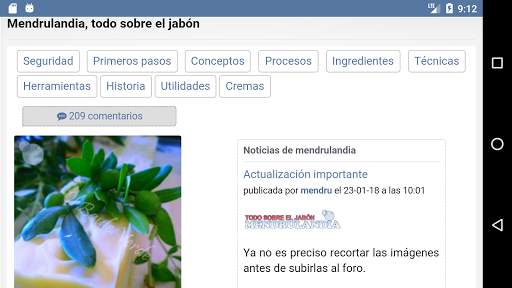 Mendrulandia (calculadora de saponificación) screenshot 5