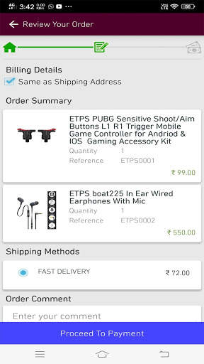 ECOMSHOP Online Shopping App screenshot 2