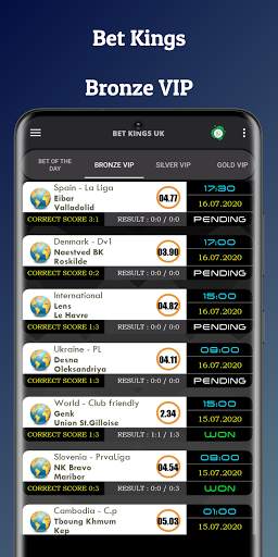 Bet Kings UK - Correct Scores/HTFT (No Ads) screenshot 3