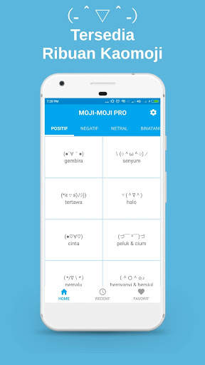 Moji-Moji Pro : Ribuan Kaomoji Emosikon Jepang screenshot 1