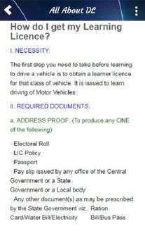 Driving Licence Check (Test) India screenshot 2