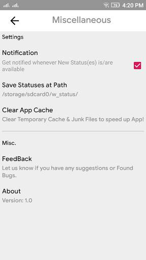 Status Saver screenshot 1