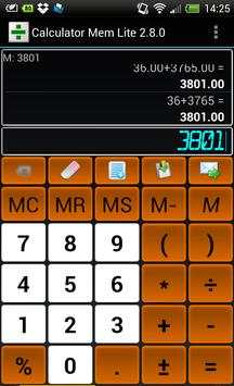 CalcMem Lite screenshot 7