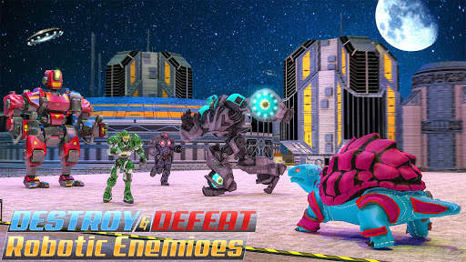 Turtle and Rabbit: Robot Transform Games screenshot 2