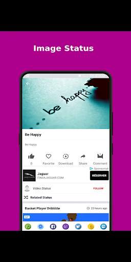 VigoStatus - Video Status App image & Text screenshot 4