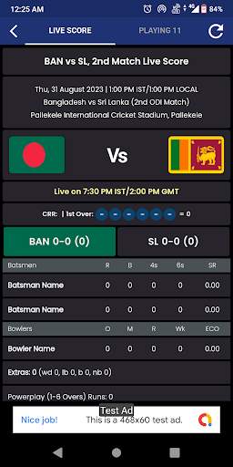AFG vs IRE :Live Cricket Score screenshot 2