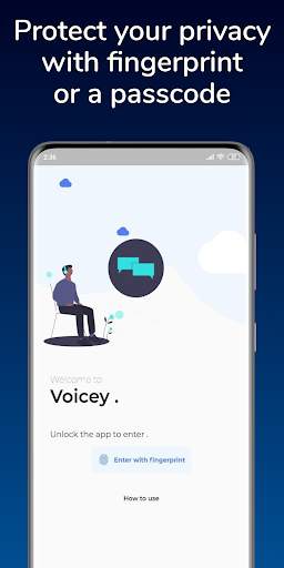 Voicey: WhatsApp voice messages without blue tick screenshot 3
