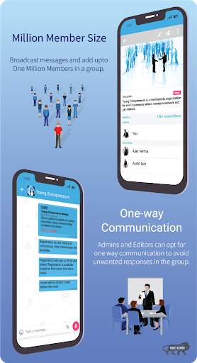 Mi Airit - Free Indian Chat App with Public groups screenshot 1