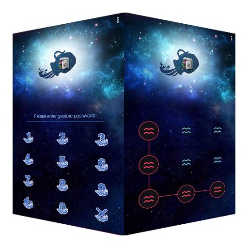 AppLock Theme Aquarius 1.0